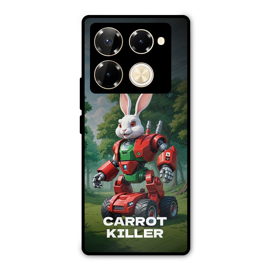 Carrot Killer Metal Back Case for Infinix Note 40 Pro Plus