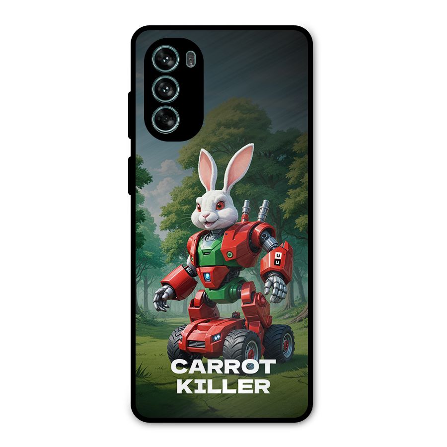 Carrot Killer Metal Back Case for Moto G62