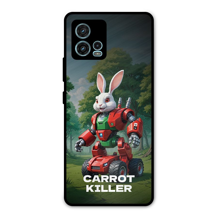 Carrot Killer Metal Back Case for Moto G72