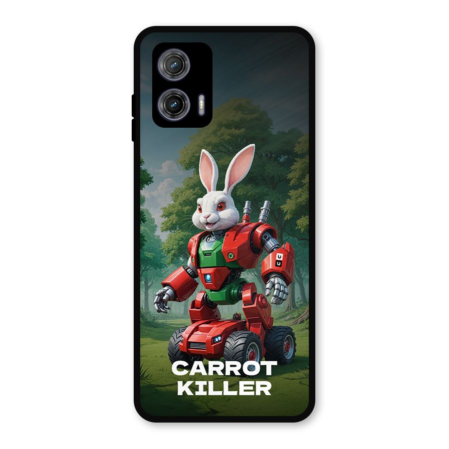 Carrot Killer Metal Back Case for Moto G73