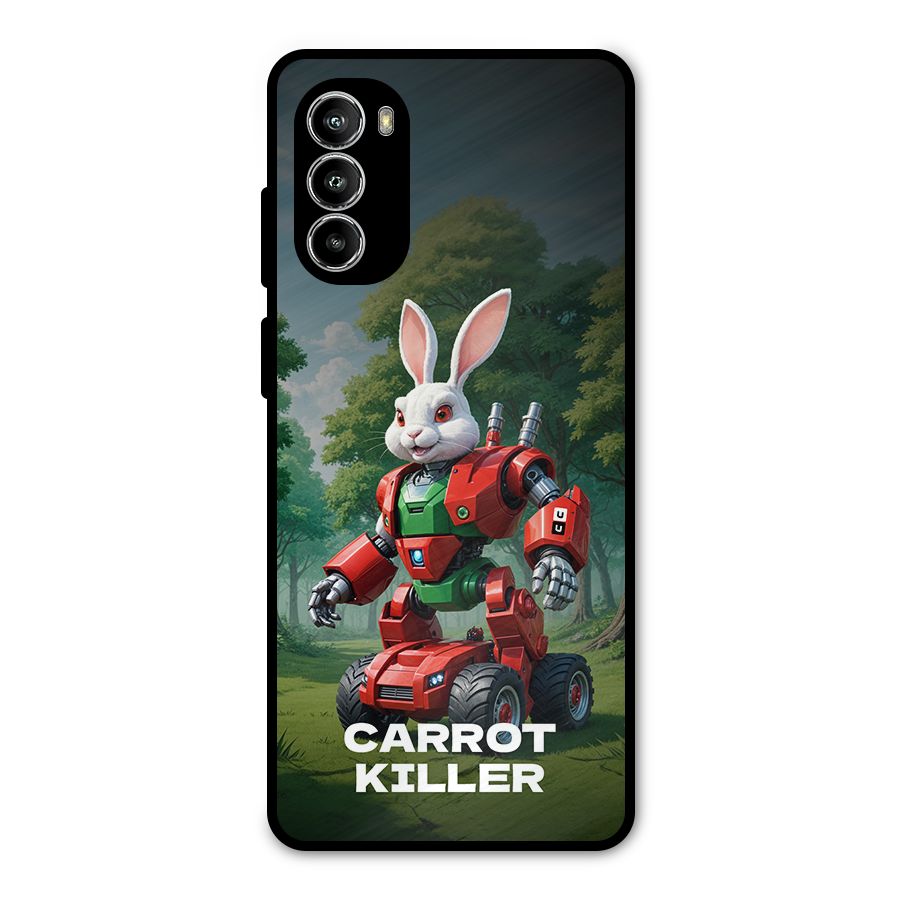 Carrot Killer Metal Back Case for Moto G82