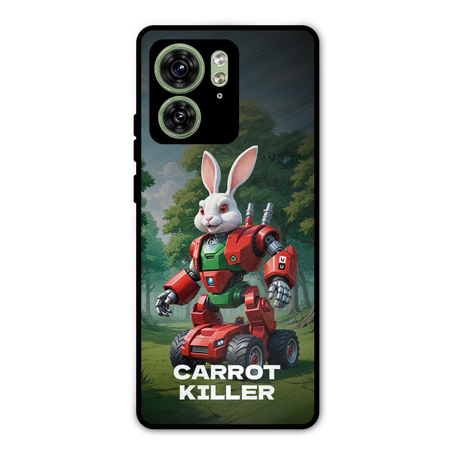 Carrot Killer Metal Back Case for Motorola Edge 40 5G