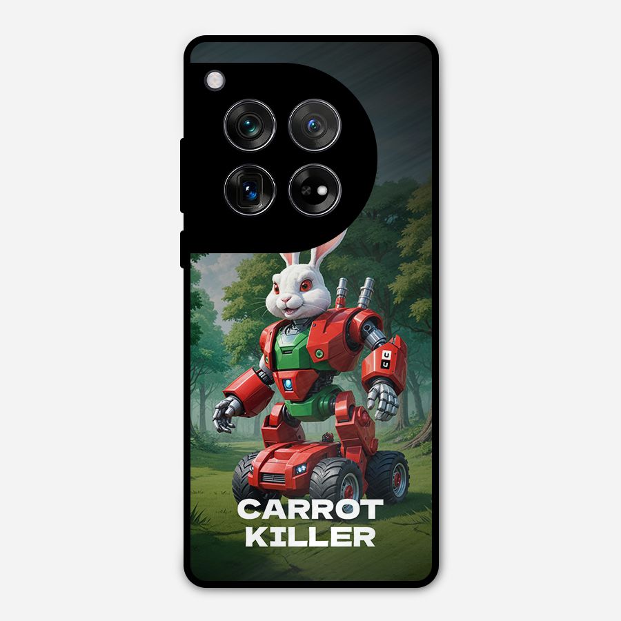 Carrot Killer Metal Back Case for OnePlus 12