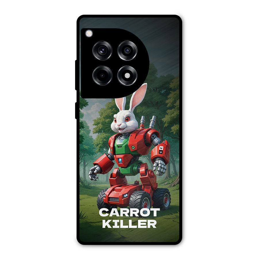 Carrot Killer Metal Back Case for OnePlus 12R