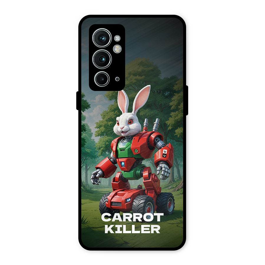 Carrot Killer Metal Back Case for OnePlus 9RT 5G