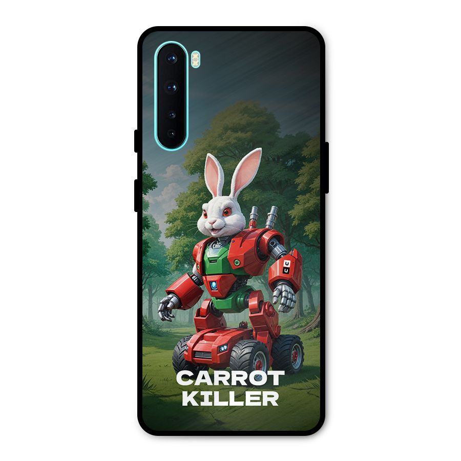 Carrot Killer Metal Back Case for OnePlus Nord