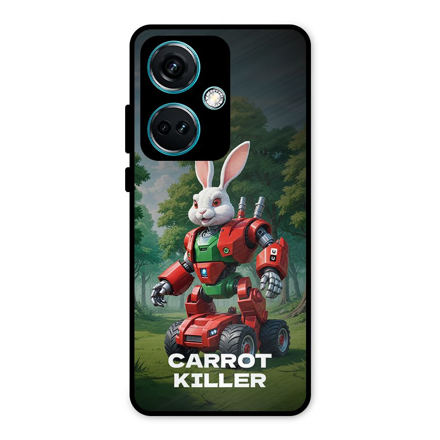 Carrot Killer Metal Back Case for OnePlus Nord CE 3 5G
