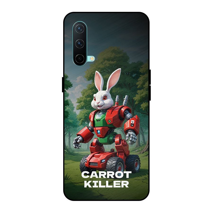 Carrot Killer Metal Back Case for OnePlus Nord CE 5G