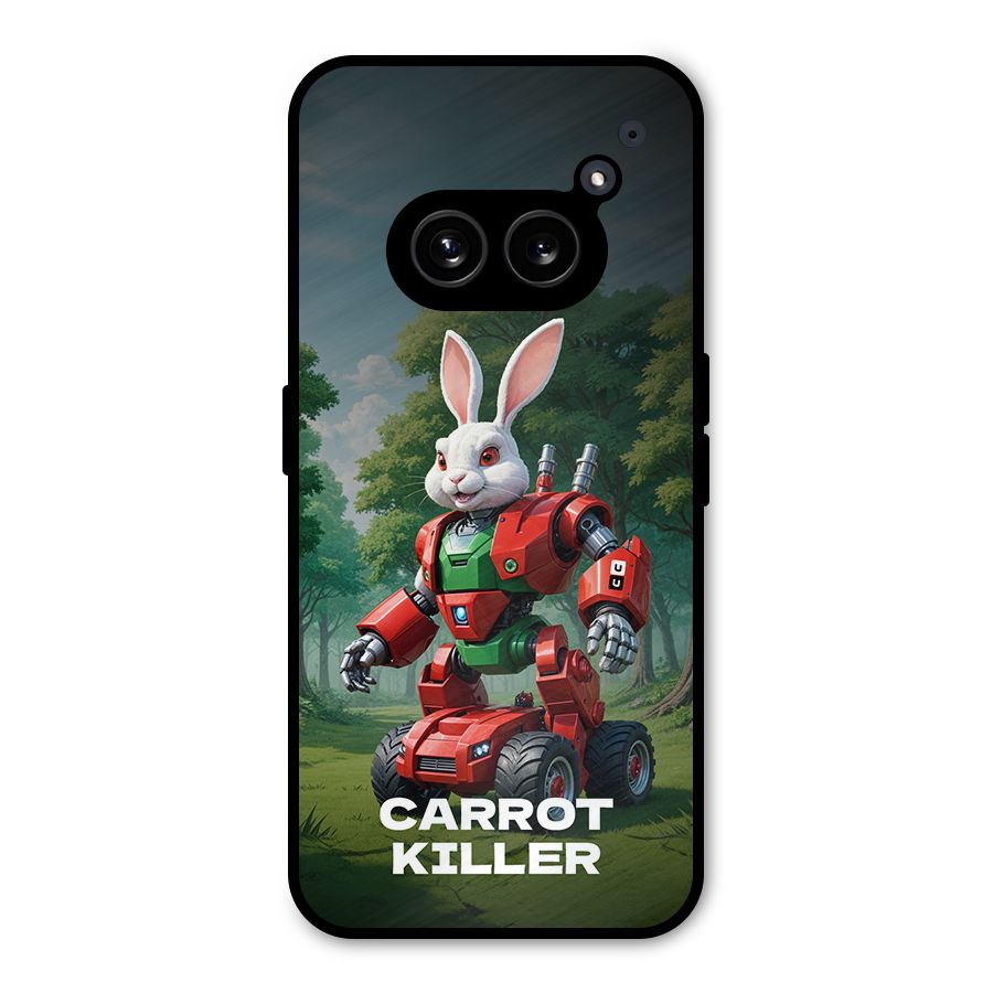 Carrot Killer Metal Back Case for Nothing Phone 2a
