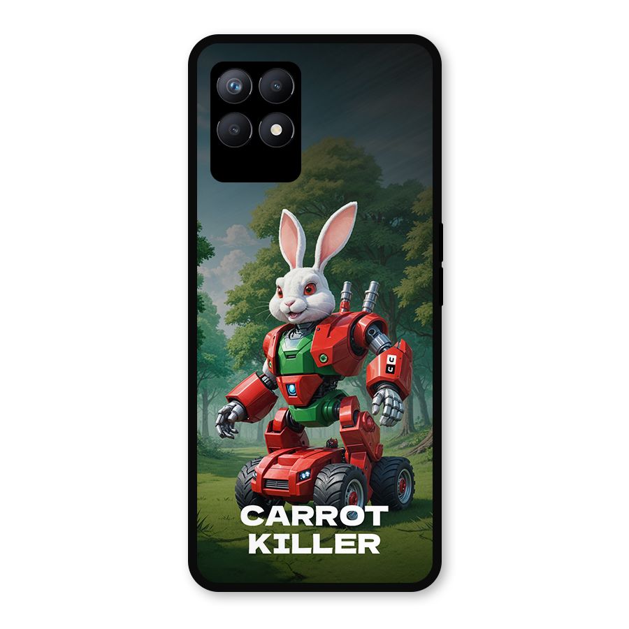 Carrot Killer Metal Back Case for Realme Narzo 50