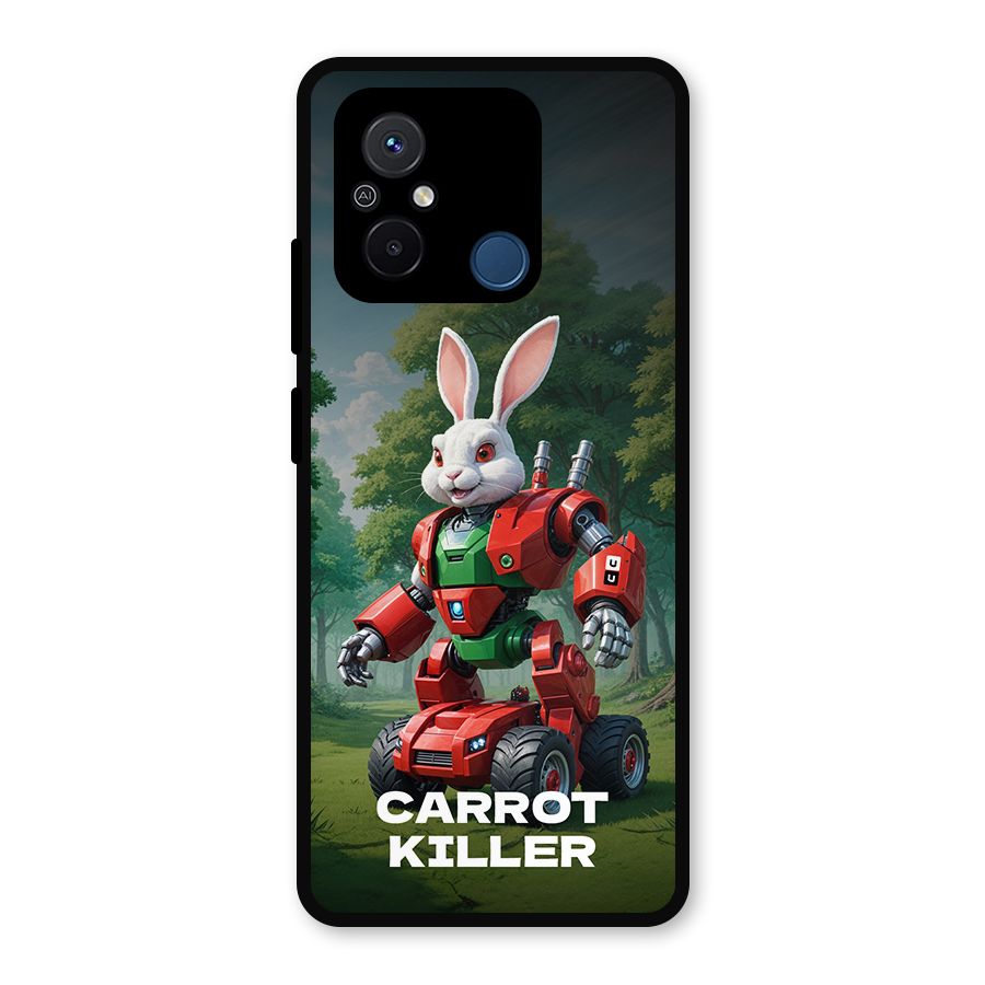 Carrot Killer Metal Back Case for Redmi 12C
