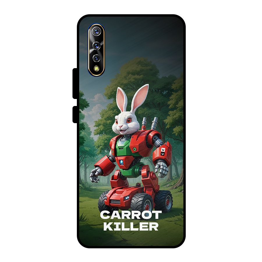 Carrot Killer Metal Back Case for Vivo S1