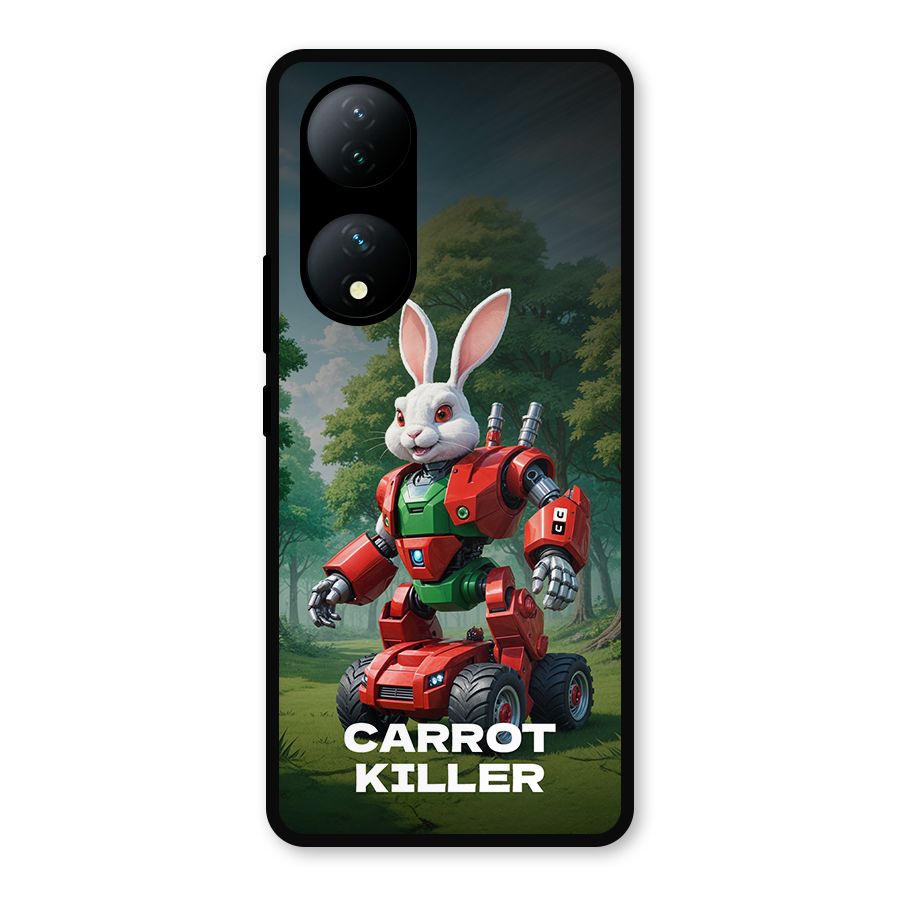 Carrot Killer Metal Back Case for Vivo T2