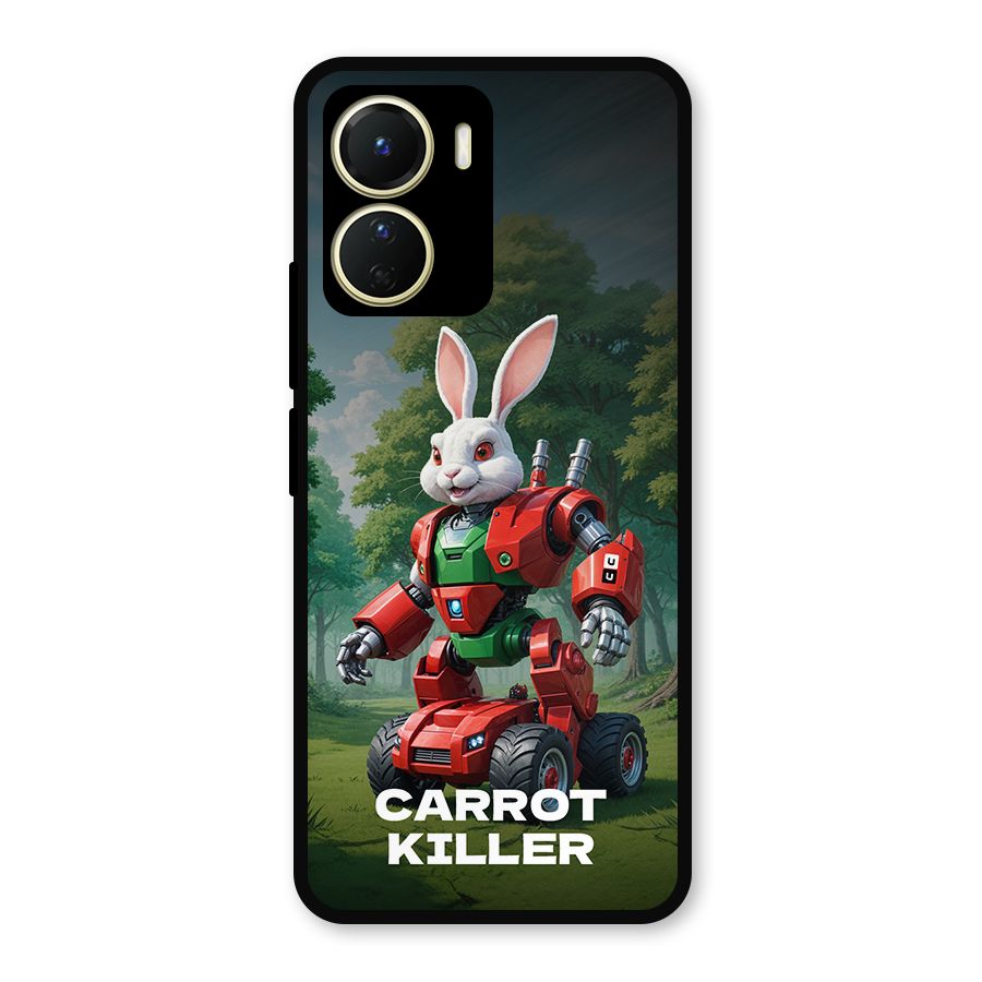 Carrot Killer Metal Back Case for Vivo T2x