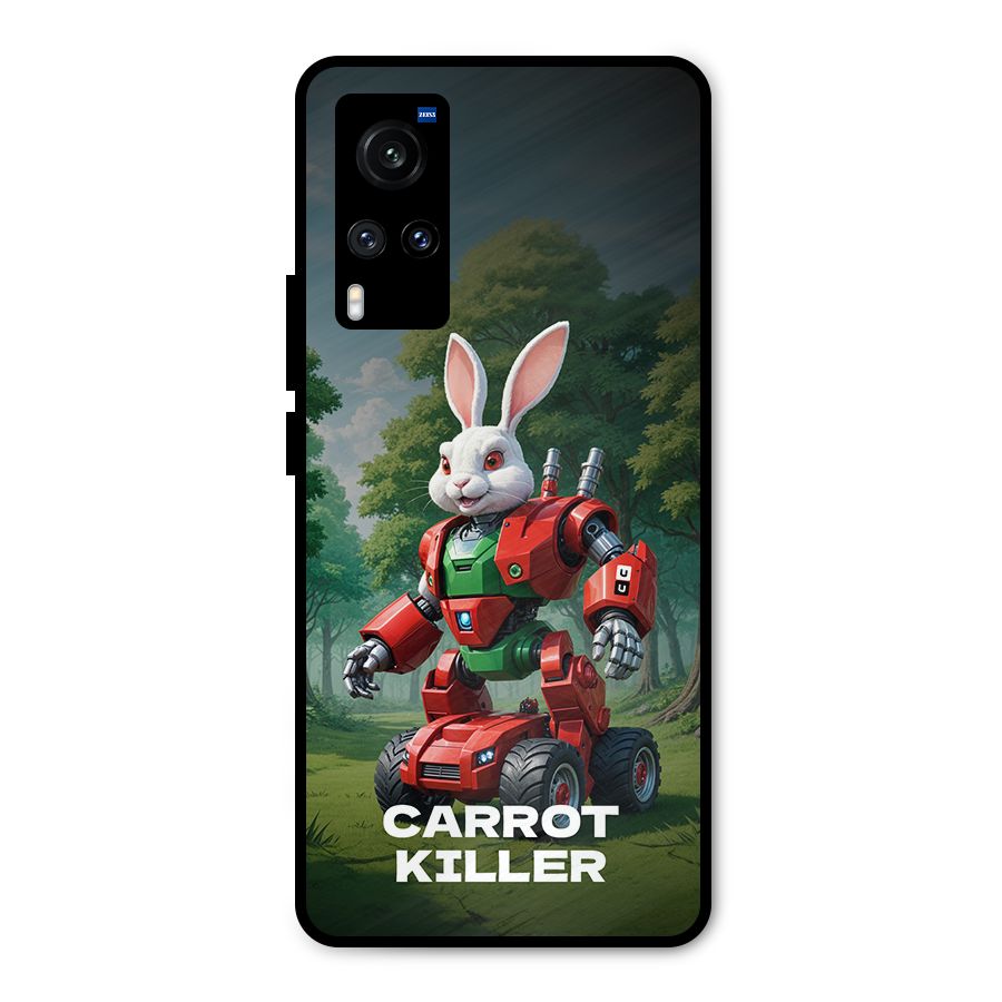 Carrot Killer Metal Back Case for Vivo X60