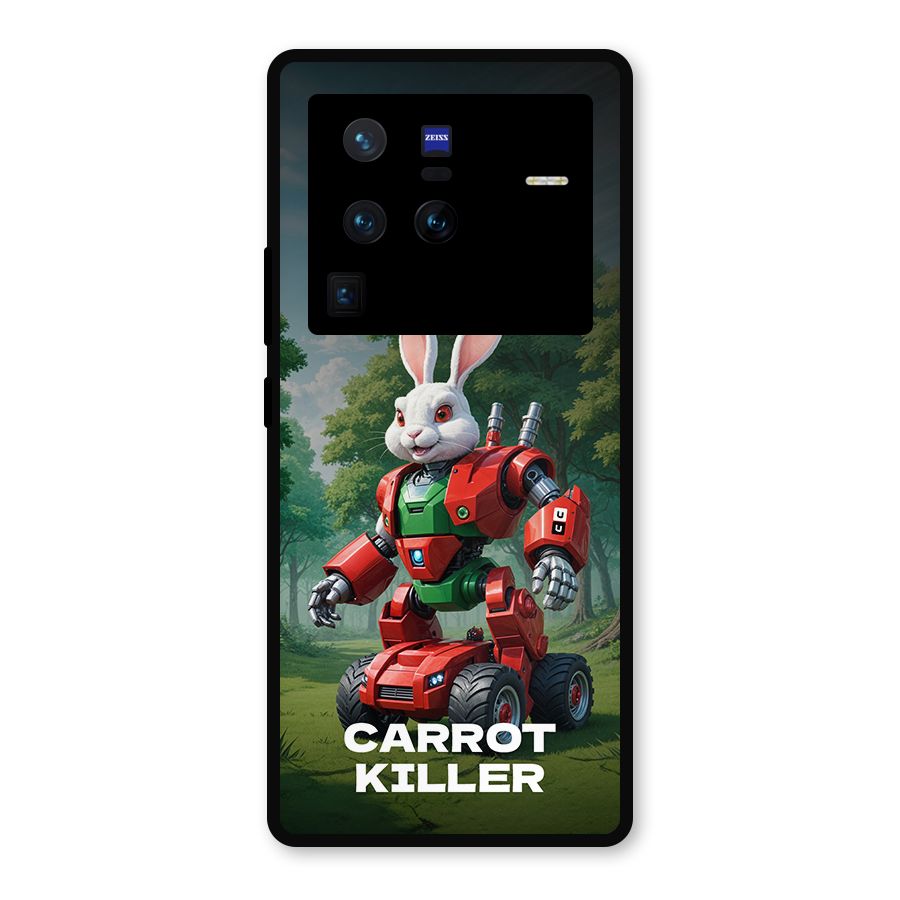 Carrot Killer Metal Back Case for Vivo X80 Pro