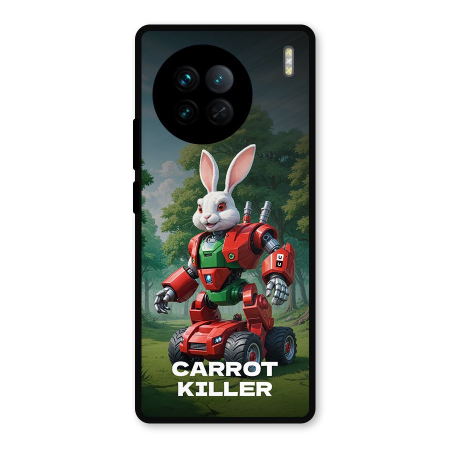 Carrot Killer Metal Back Case for Vivo X90