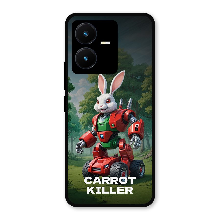 Carrot Killer Metal Back Case for Vivo Y22