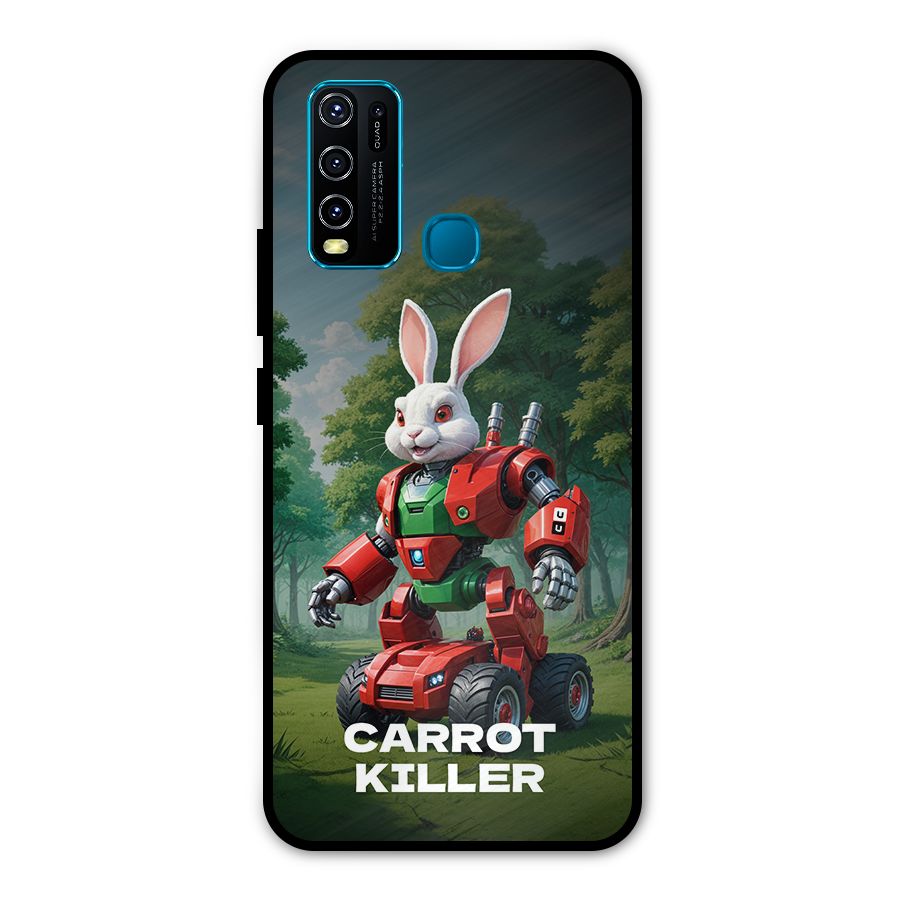 Carrot Killer Metal Back Case for Vivo Y30