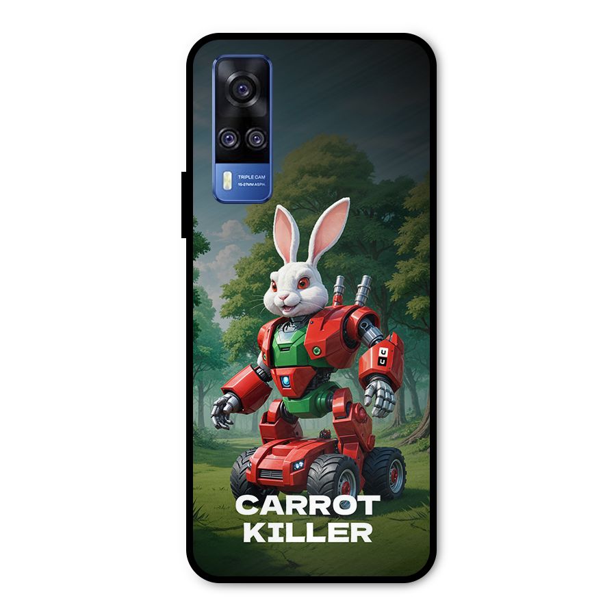 Carrot Killer Metal Back Case for Vivo Y31