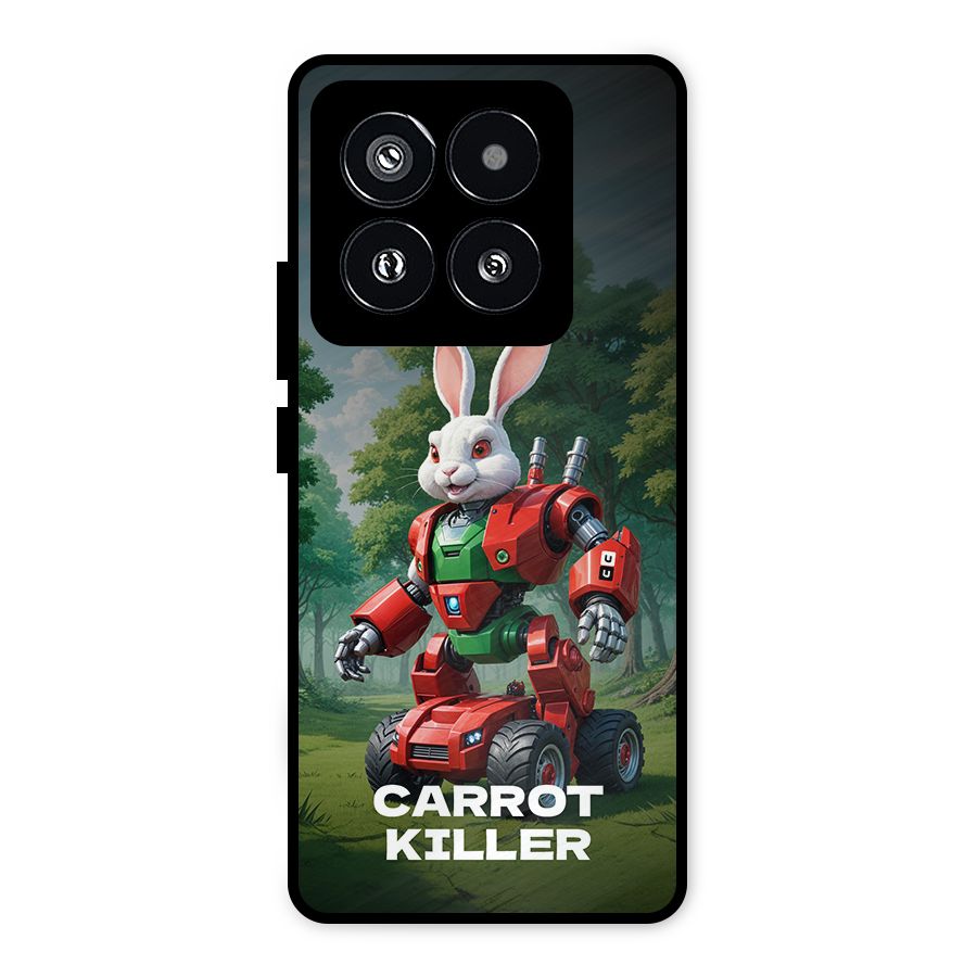 Carrot Killer Metal Back Case for Xiaomi 14 Pro