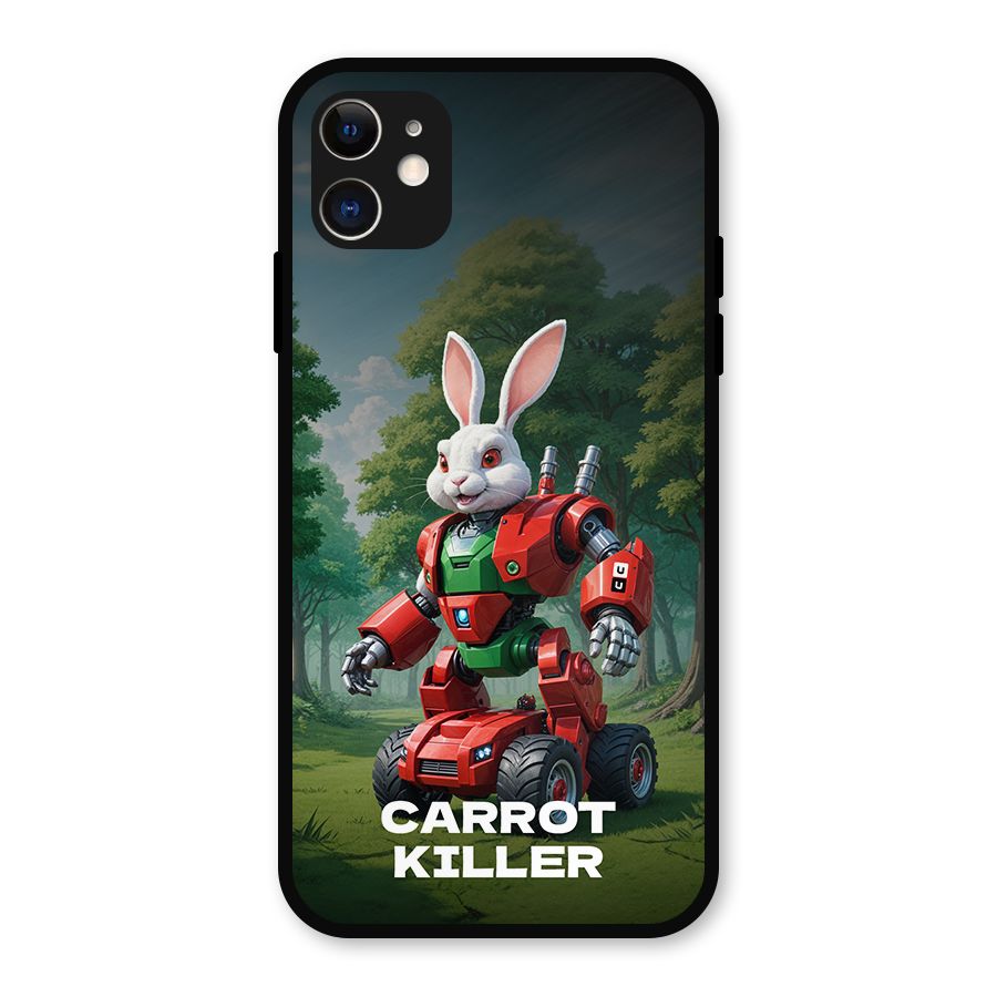 Carrot Killer Metal Back Case for iPhone 11