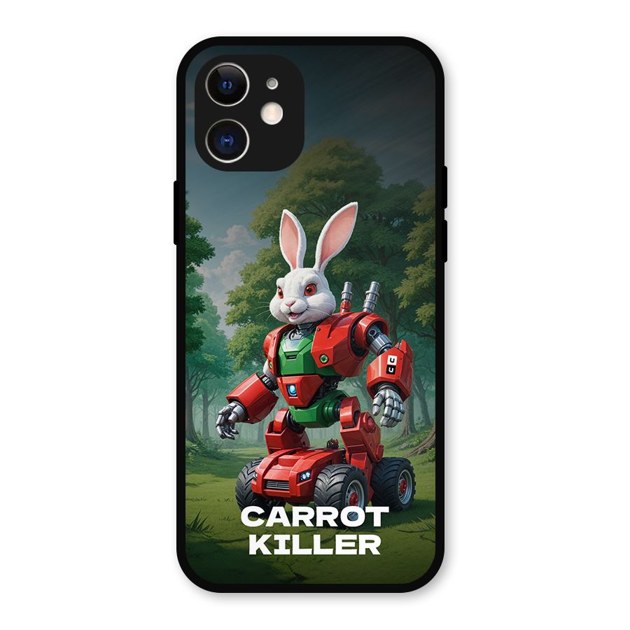 Carrot Killer Metal Back Case for iPhone 12