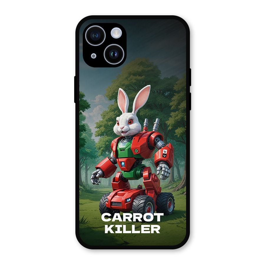Carrot Killer Metal Back Case for iPhone 14