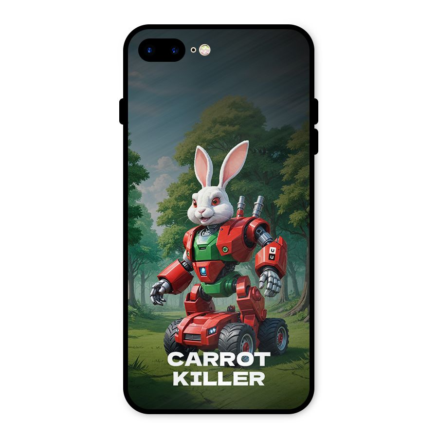 Carrot Killer Metal Back Case for iPhone 8 Plus