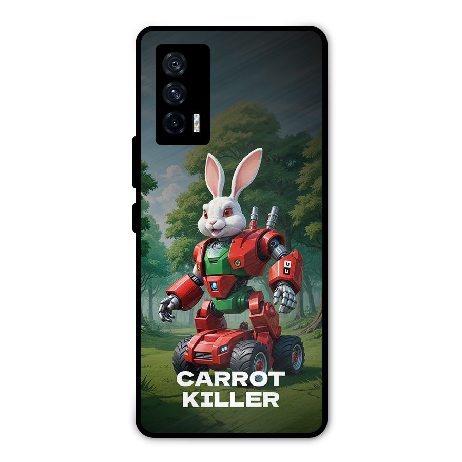 Carrot Killer Metal Back Case for iQOO 7 5G