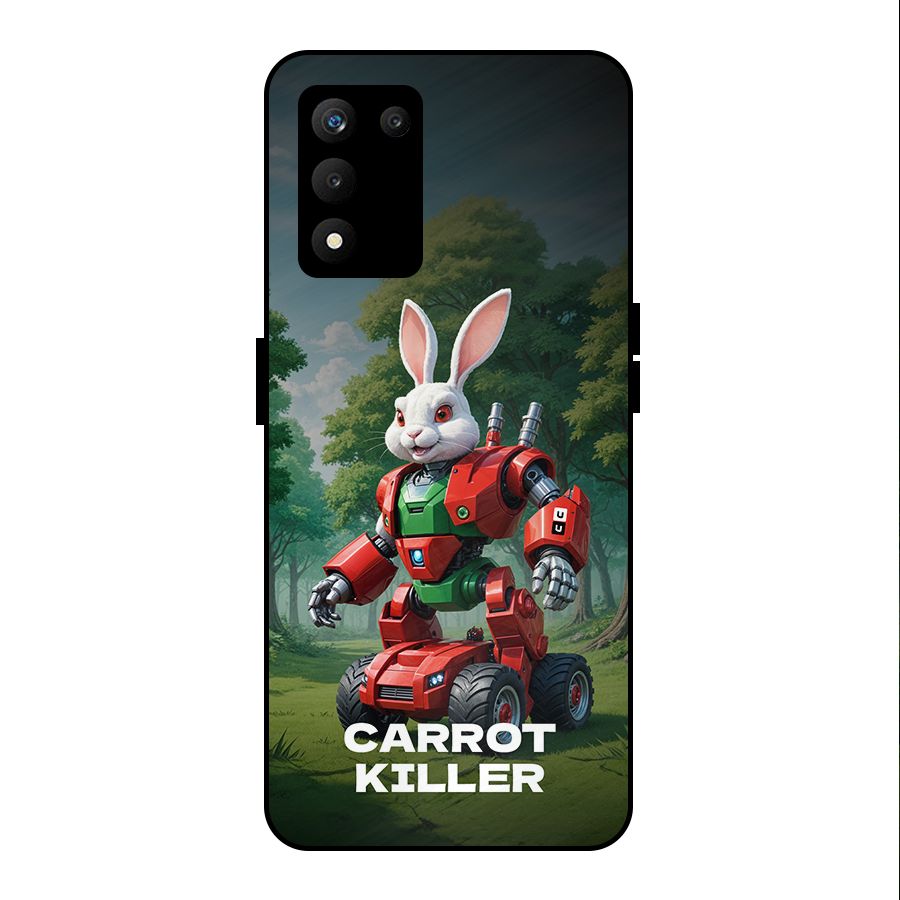 Carrot Killer Metal Back Case for realme 9 5G SE