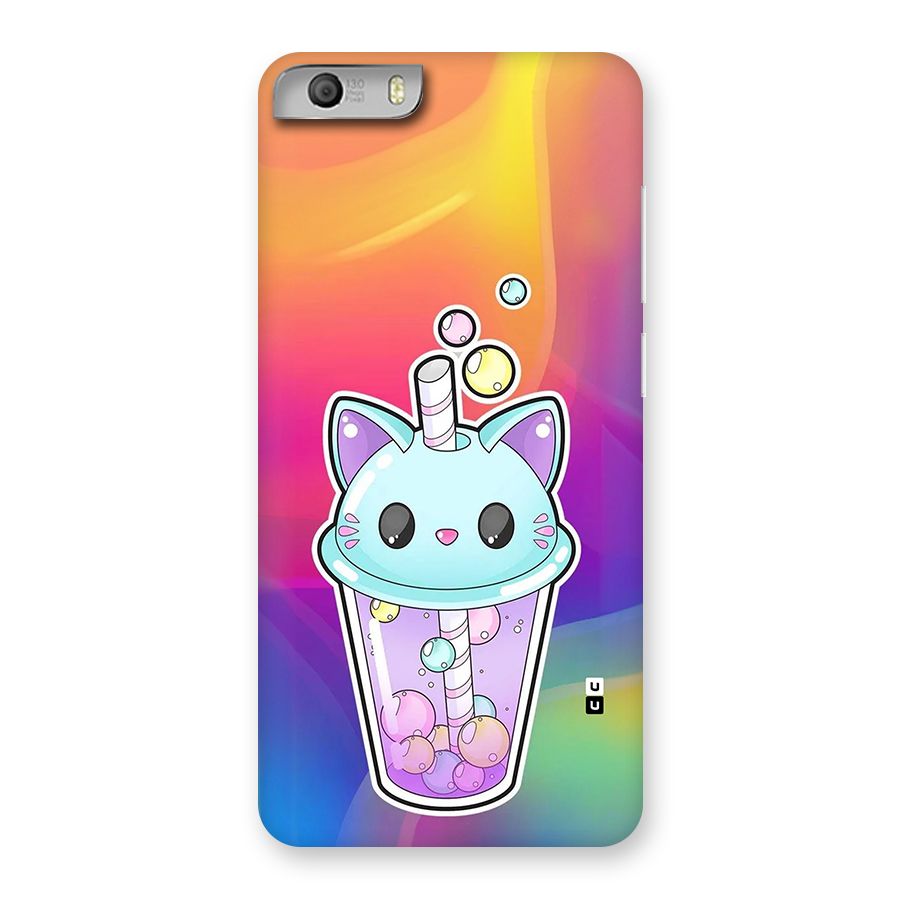 Cat Drink Back Case for Canvas Knight 2