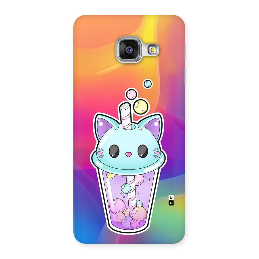 Cat Drink Back Case for Galaxy A3 (2016)