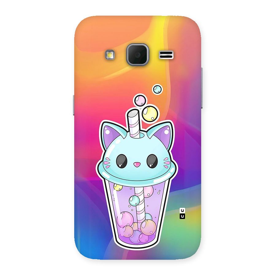 Cat Drink Back Case for Galaxy Core Prime