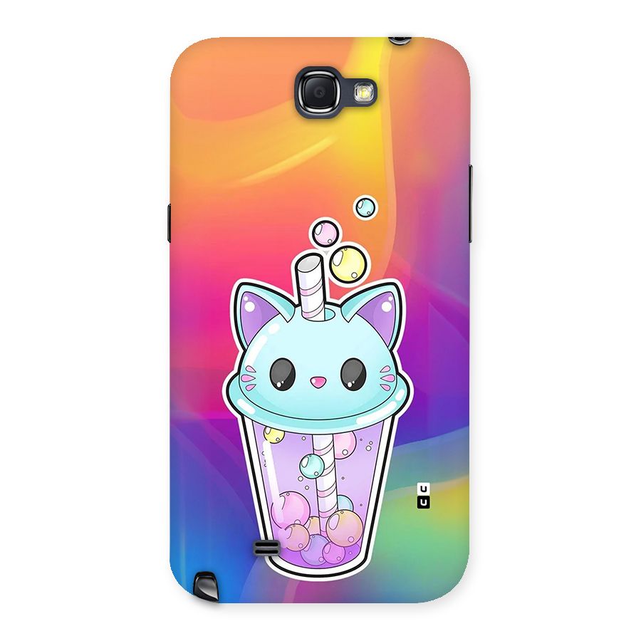 Cat Drink Back Case for Galaxy Note 2