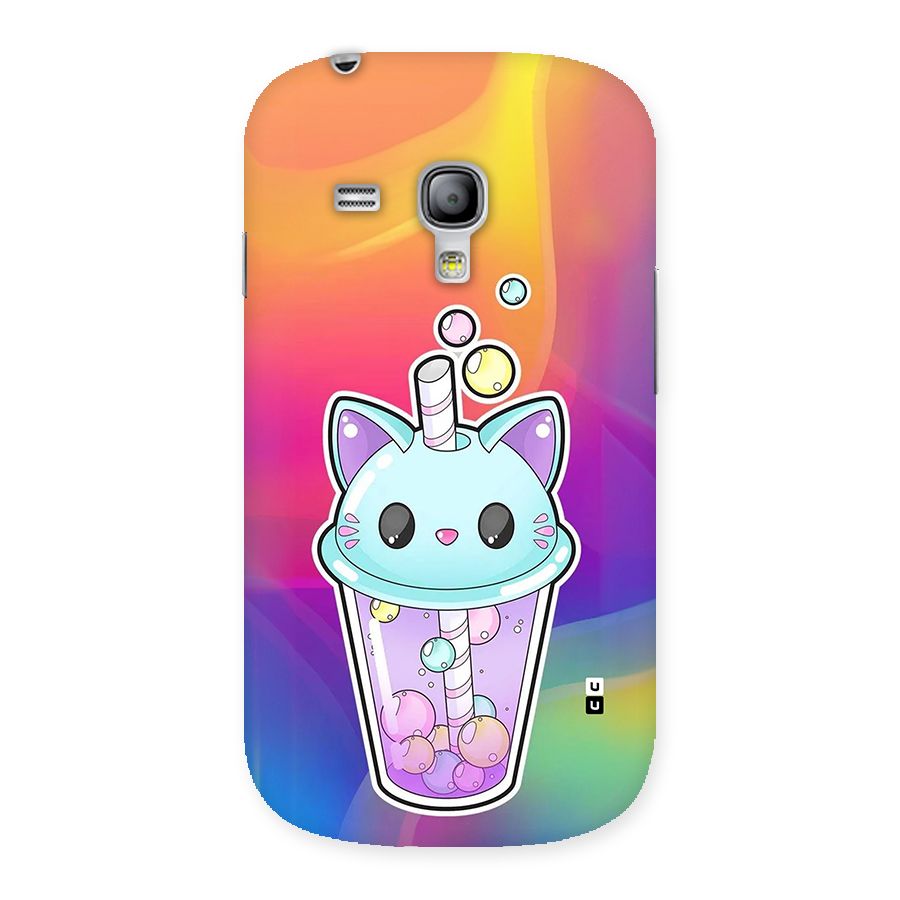 Cat Drink Back Case for Galaxy S3 Mini