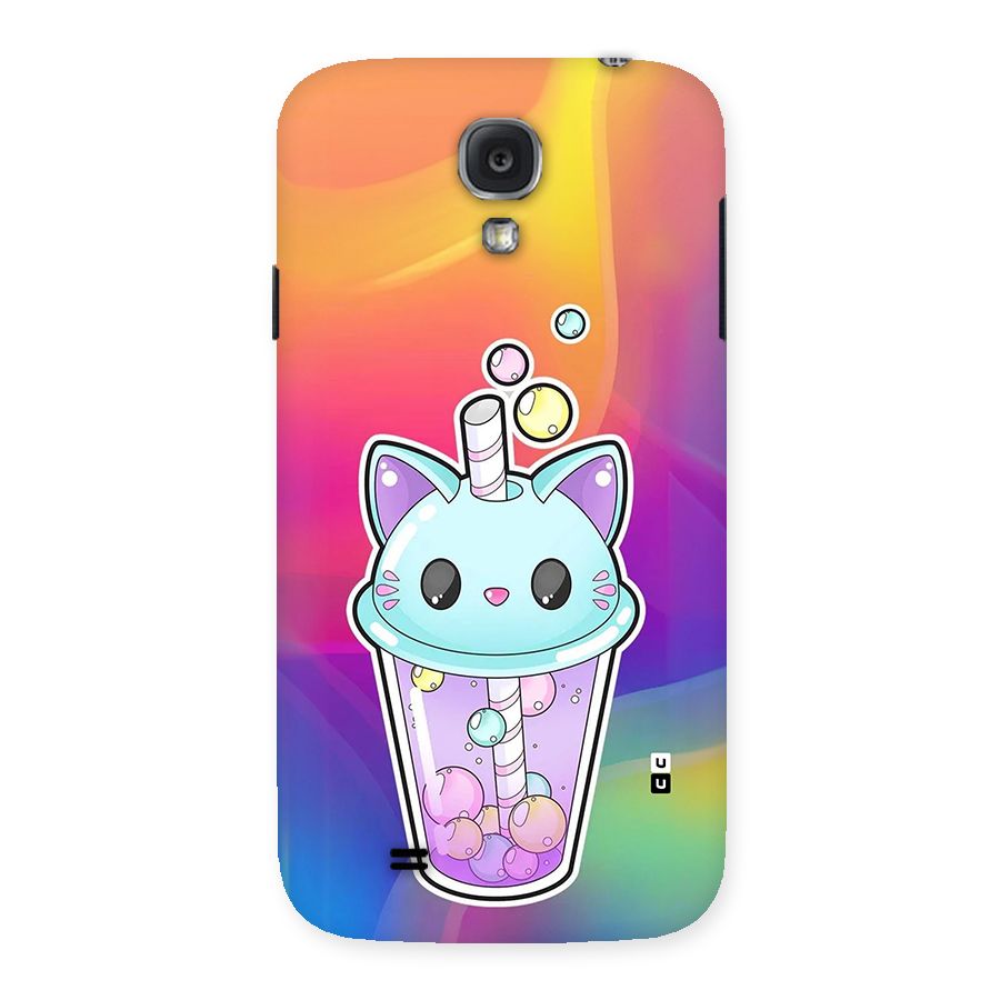Cat Drink Back Case for Galaxy S4
