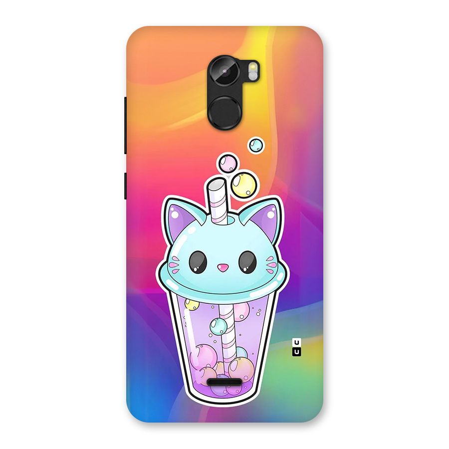 Cat Drink Back Case for Gionee X1