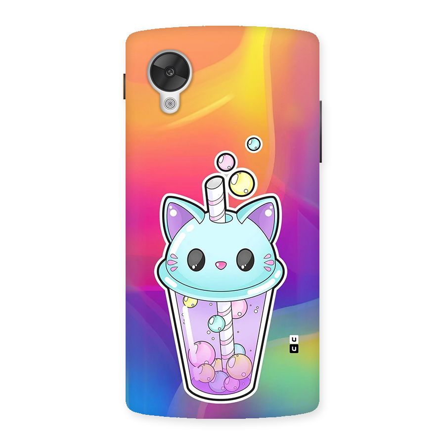 Cat Drink Back Case for Google Nexus 5