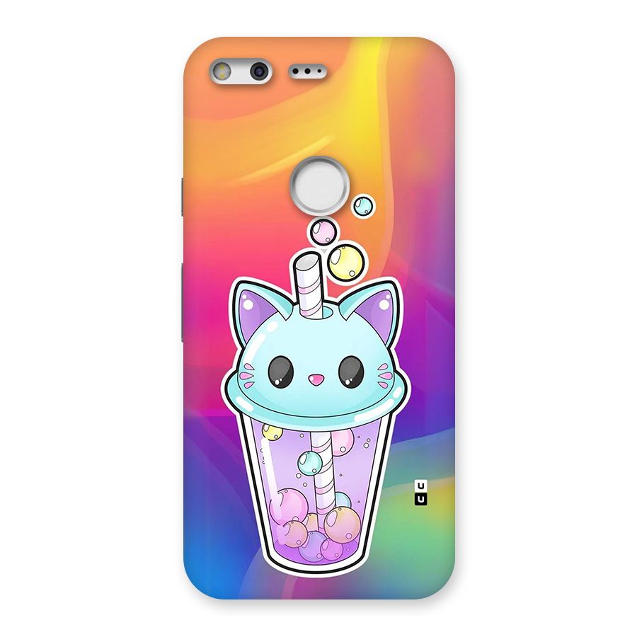 Cat Drink Back Case for Google Pixel