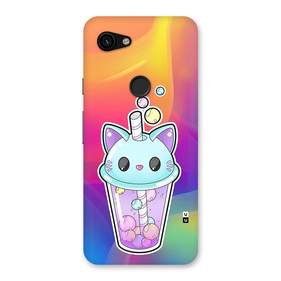 Cat Drink Back Case for Google Pixel 3a