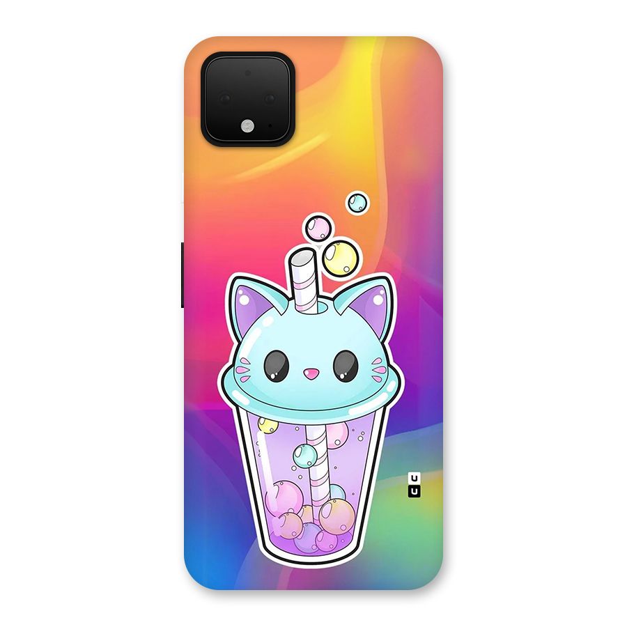 Cat Drink Back Case for Google Pixel 4 XL