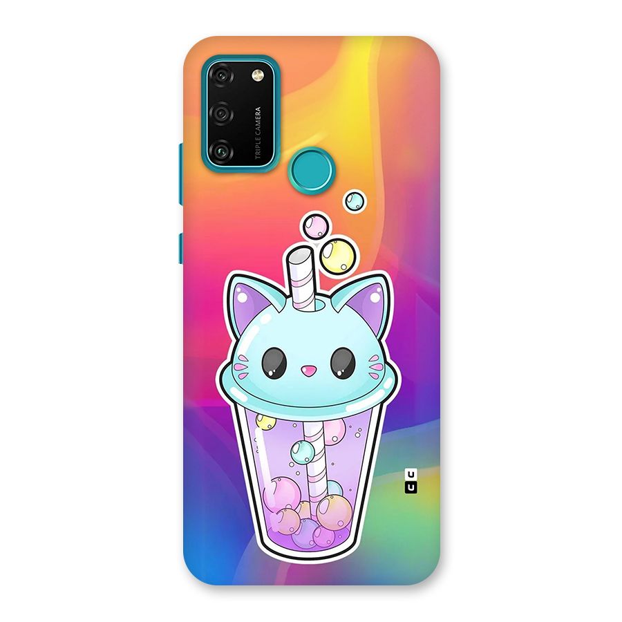 Cat Drink Back Case for Honor 9A