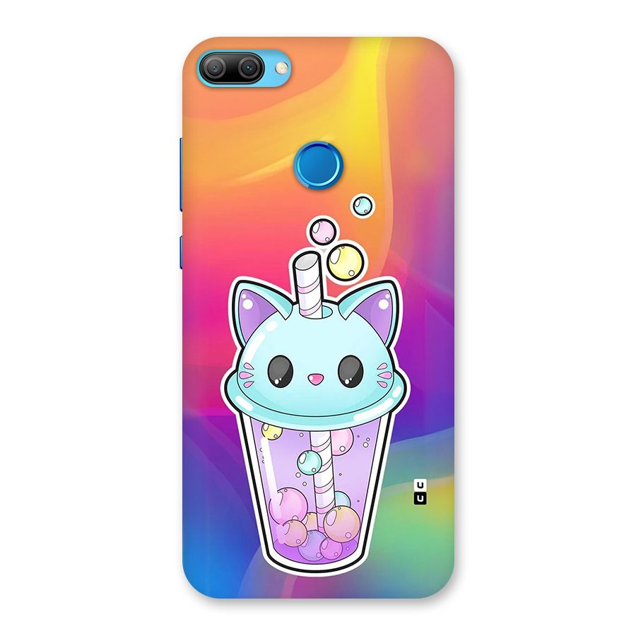 Cat Drink Back Case for Honor 9N