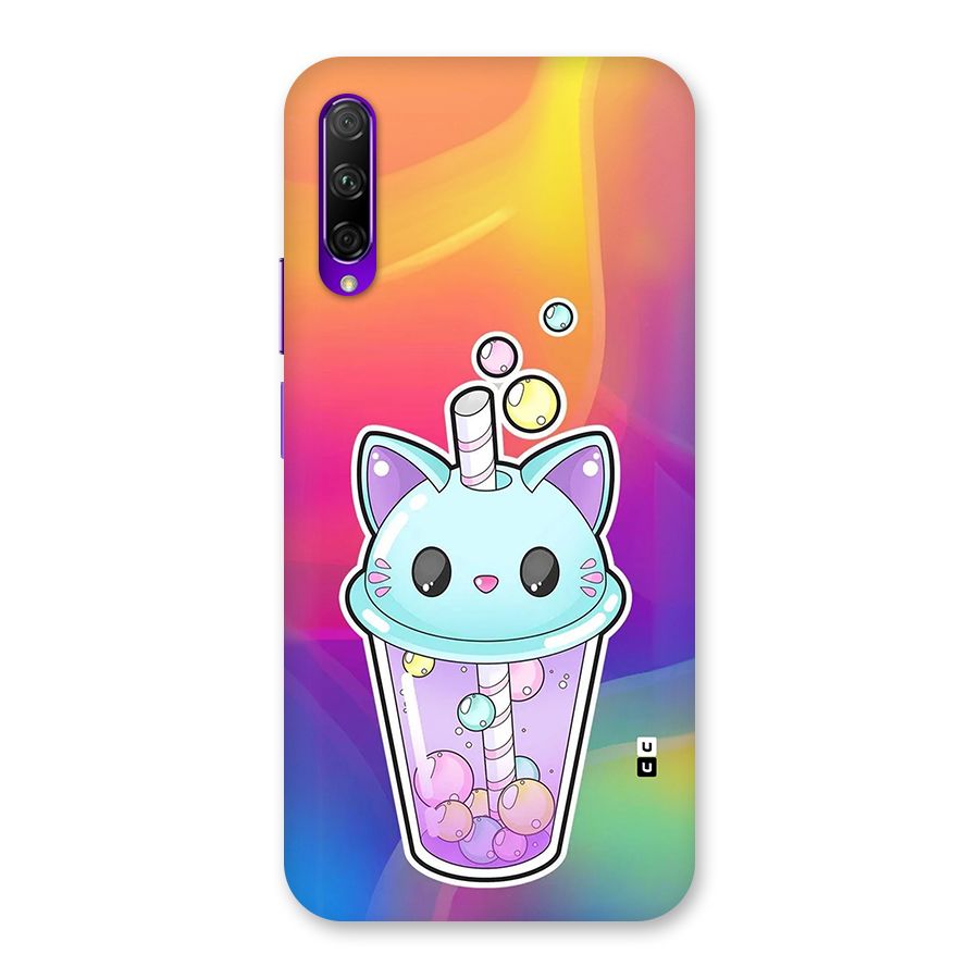 Cat Drink Back Case for Honor 9X Pro