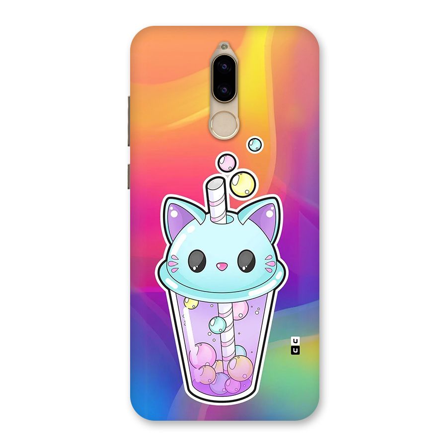 Cat Drink Back Case for Honor 9i