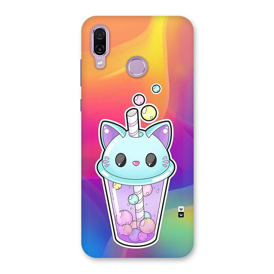 Cat Drink Back Case for Honor Play