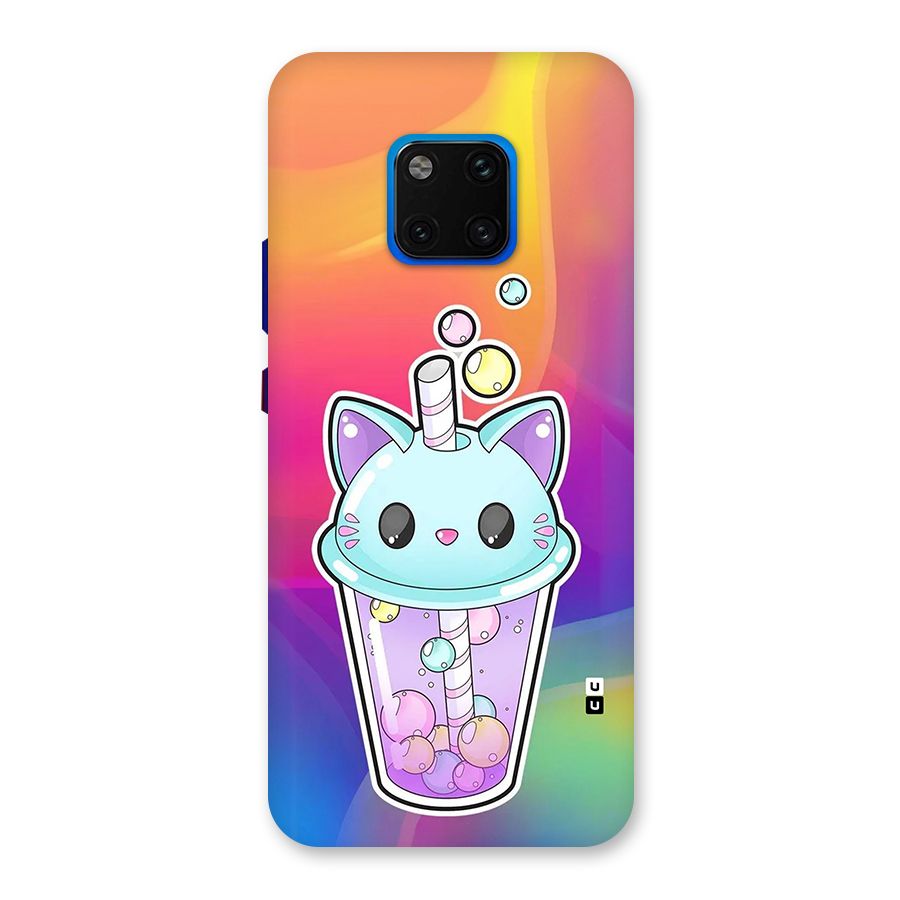 Cat Drink Back Case for Huawei Mate 20 Pro