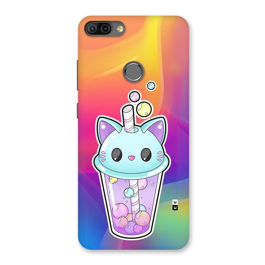 Cat Drink Back Case for Infinix Hot 6 Pro