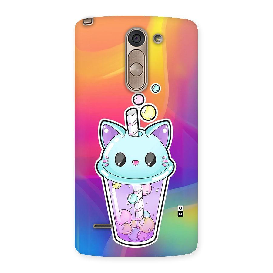 Cat Drink Back Case for LG G3 Stylus